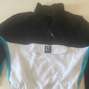 DKNY SPORT quarter zip